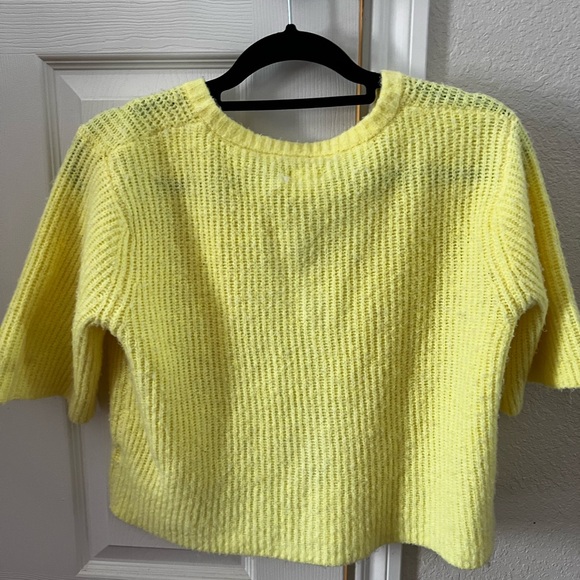 Aerie Unreal Short Sleeve Cardigan Sweater - Picture 4 of 4